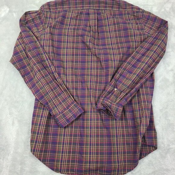 Ralph Lauren Oxford Long Sleeve Button Down Shirt Casual Men's Size Large - Picture 8 of 8